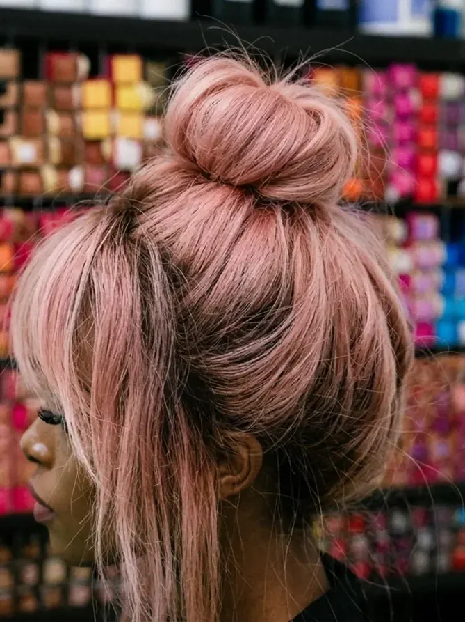 Haar Detail Nahaufnahme Wildwuchs Friseur Linz