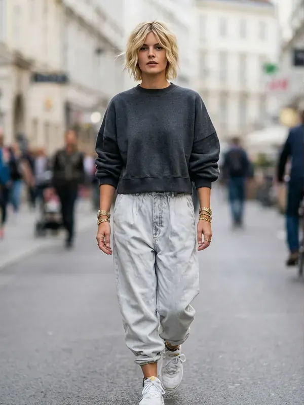 Blonder Shag Street Style - Wildwuchs Friseur Linz Lookbook